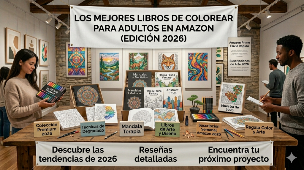 los mejores libros de colorear para adultos