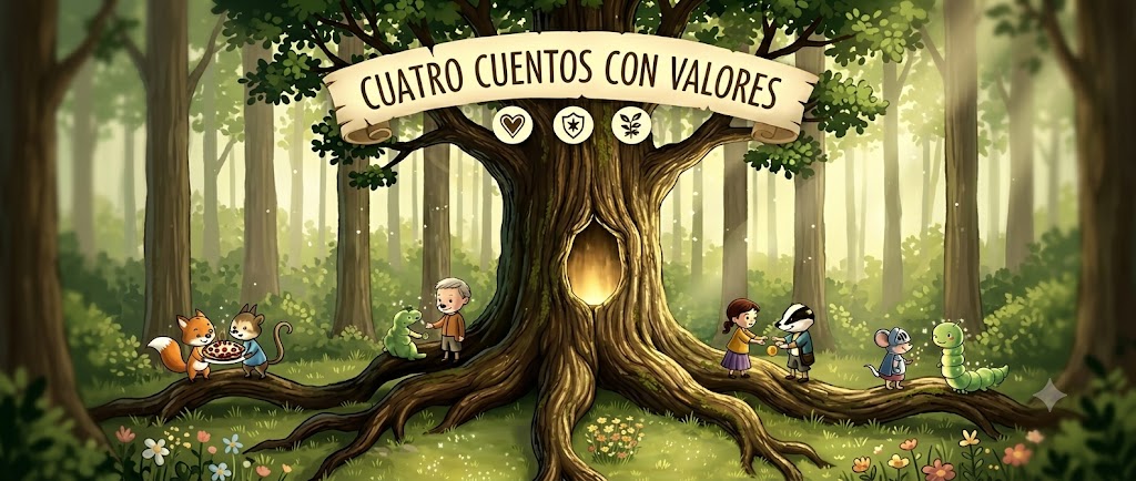 4 cuentos con valores